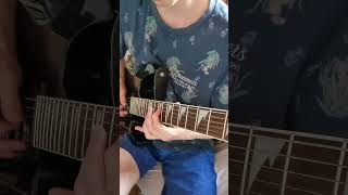 Fleeting Moments by Syncatto amp I Built The Sky  Guitar Solo Cover metal [upl. by Drusie]