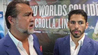 JORGE LINARES amp ROBERT DIAZ UNIFICATION CLASH W ANTHONY CROLLA TALKS ZLATICANIN amp TERRY FLANAGAN [upl. by Sheepshanks]