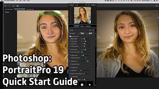 Photoshop PortraitPro 19 Quick Start Guide  s3e26 [upl. by Lleral]