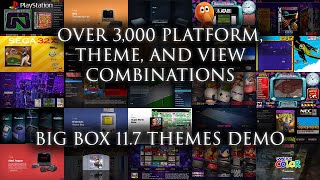 Big Box 117 Themes Demo  Over 3000 Possible Platform Theme and View Combinations [upl. by Arracat]