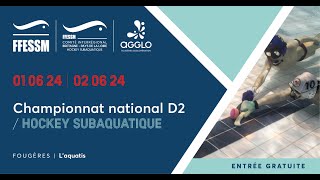 Championnat Hockeysub D2M 2024  Jour 2 [upl. by Fernandina]