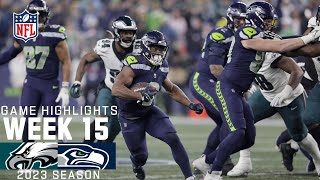 Philadelphia Eagles vs Seattle Seahawks  2023 Week 15 Game Highlights [upl. by Analem]