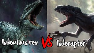 Indominus Rex vs Indoraptor  कौन जीतेगा IRex और Indoraptor की लड़ाई में [upl. by Merkley]