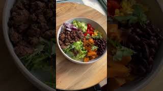 Beef and black bean burrito bowl [upl. by Alverson922]