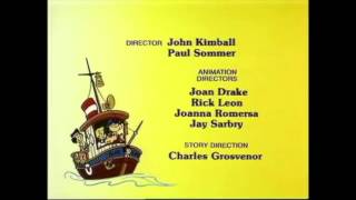 Funtastic World of Hanna Barbera Credits September 1987 [upl. by Nireil]