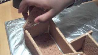 How to build a graham cracker gingerbread house [upl. by Ixel]