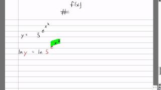 Logarithmic Differentiation Practice [upl. by Cilo]