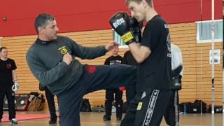 IKMF Krav Maga  Fight a Fighter Seminar with Israel Cohen at retzev Krav Maga in Mainz [upl. by Ryon96]