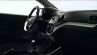 ► NEW 2012 KIA Picanto INTERIOR [upl. by Afaw]