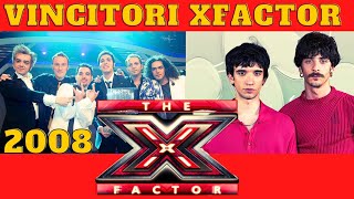 TUTTI I VINCITORI DI XFACTOR 2008  2022 X FACTOR WINNER CHI HA VINTO XFACTOR I SANTI FRANCESI [upl. by Ardekal963]