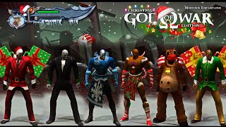 GOD OF WAR 1 MOD NATALINO  CHRISTMAS EDITION  4k 60fps [upl. by Puritan763]