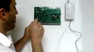 Interlogix Concord 4  How to Wire the Telguard TG1 Express Cellular Communicator [upl. by Nylevol]