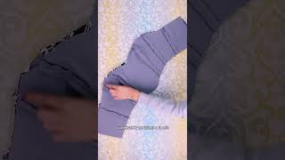 Tutorial de SUDADERA a CORSÉ en 40 seg 🪡✂️🩶 diy handmade art craft creative sewing [upl. by Emersen]