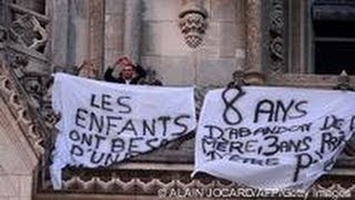 Frankreich Protest der Väter  Europa Aktuell [upl. by Itagaki]