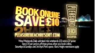 Blackpool Pleasure Beach  WOW Weekends TV Advert 2011 [upl. by Atoel]