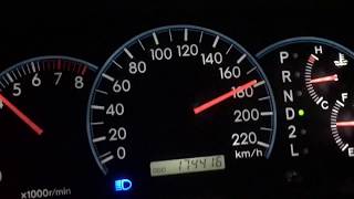 Toyota altis 16 top speed [upl. by Yursa]