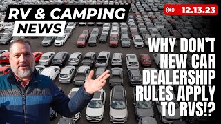 Camping Worlds Online RV Auction RV Dealers Avoid Scam Laws GM Ditches Apple Car Play amp More [upl. by Idolem374]