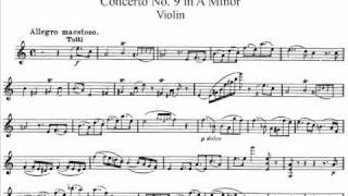 Beriot Charles A de mvt12 9th violin concerto [upl. by Colbert]