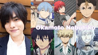 Okamoto Nobuhiko  15 Anime Characters [upl. by Denna]