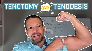 3 Reasons Why Biceps Tenodesis is Better Than Tenotomy [upl. by Yartnoed894]