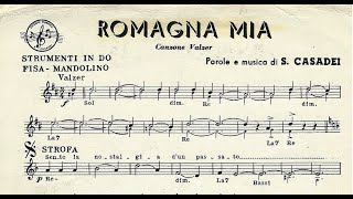 Romagna mia 1954 Harmonica [upl. by Jehu]