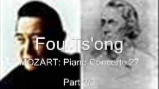 Fou TsongMozart Piano Concerto 27DesarzensVienna State Opera Orchestra Pt 23 [upl. by Sherris]