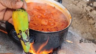 Una salsa muy sabrosa🤩 Deliciosa salsa de chorizo 😋😍 [upl. by Ulla]