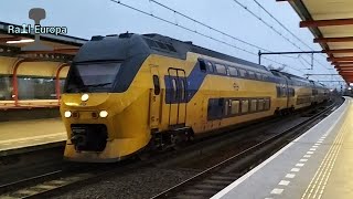 Virm 9552 vertrekt als IC Almere Oostvaarders uit Station Almere Buiten [upl. by Anirtac]