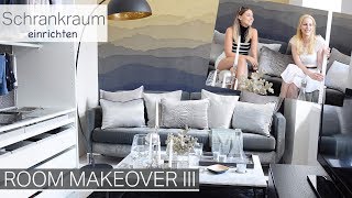 Room Makeover Teil 3 I Männerzimmer einrichten I Kleiderschrank organisieren I Pure Velvet [upl. by Sila]