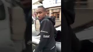 Mamadou Sakho bumped into Blaise Matuidi in Paris 🤣 via mamadousakhoIG shorts [upl. by Philbin982]