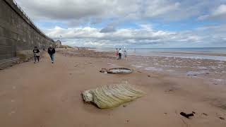 Whitley Bay Beach August 2024 whitleybay beachwalk seaside [upl. by Merta]