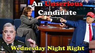 An Unserious Candidate  Wednesday Night Right [upl. by Loralee338]