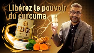 Libérez le pouvoir du curcuma avec EDG3 Plus  la boisson ultime pour nourrir le corps [upl. by Nadirehs]