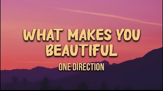 One direction  What makes you beautiful lyrics [upl. by Fleurette]