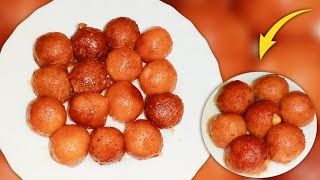 Bread or Rusk se Gulab jamun banaein OR sab kon Haiaan ker dein foodcookingdessertrecipeviral [upl. by Kalb]