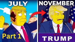 Simpsons INSANE Donald Trump Prediction That Came True Part 1 [upl. by Haldis]