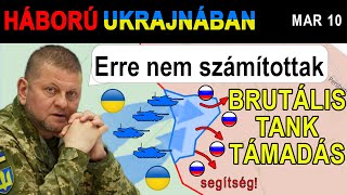 Már 11 MEGLEPETÉS Az ukránok PUSZTÍTÓ TANKROHAMOT INDÍTVA KIIKTATJÁK A TÁMADNI KÉSZÜLŐ ORKOKAT [upl. by Pernas]