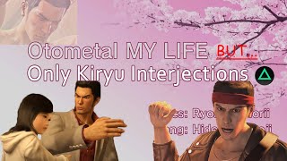 Yakuza Kiwami  Karaoke Otometal MY LIFE but only Kiryu Interjections and slaps [upl. by Noeled]