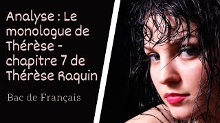 Le monologue de Thérèse Raquin au chapitre 7 de Thérèse Raquin de Zola [upl. by Arihay208]