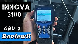 Innova 3100 OBD 2 Instructional Video REVIEW [upl. by Heinrick111]