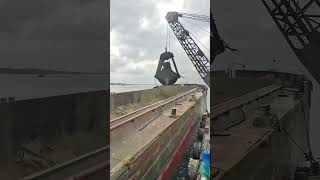 Dredging grab work [upl. by Sergeant]