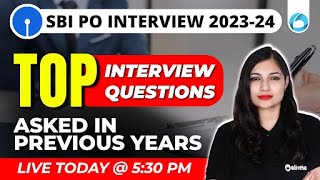 SBI PO Interview 202324  SBI PO Interview Questions Asked in Previous Years  By Sheetal Maam [upl. by Akiram]