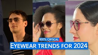 What are the eyewear trends for 2024 [upl. by Helprin]