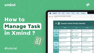 How to Use the Task Tracker in Xmind  Feature Tutorial [upl. by Arocahs647]