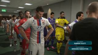 Toulouse FC  Olympique Lyonnais PES 2017  Ligue 1 20162017 11ème Journée  CPU Vs CPU [upl. by Niple]