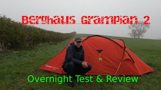 Berghaus Grampian 2 Overnight Review and Test [upl. by Drusy]