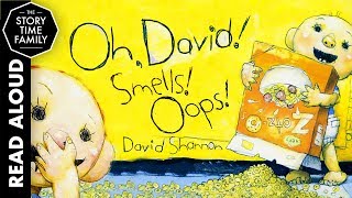 Oh David SMELLS OOPS  Childrens Books Read Aloud [upl. by Giza]