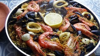 Paella aux fruits de mer [upl. by Nnaeoj325]