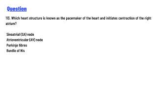 Which heart structure is known as the pacemaker of the heart and initiates contraction of the right [upl. by Ahseinar]