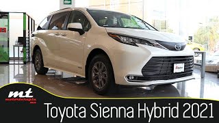 Toyota Sienna Hybrid 2021 LE Básica y XLE  Vista Rápida [upl. by Onirefes564]